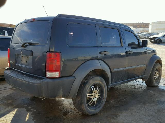 1D8GT28K08W191162 - 2008 DODGE NITRO SXT BLACK photo 4