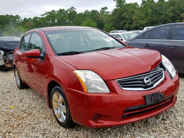 3N1AB6AP9AL634752 - 2010 NISSAN SENTRA 2.0 BURGUNDY photo 1