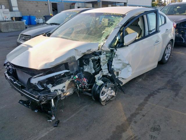 KNAFK4A63E5139271 - 2014 KIA FORTE LX TAN photo 2