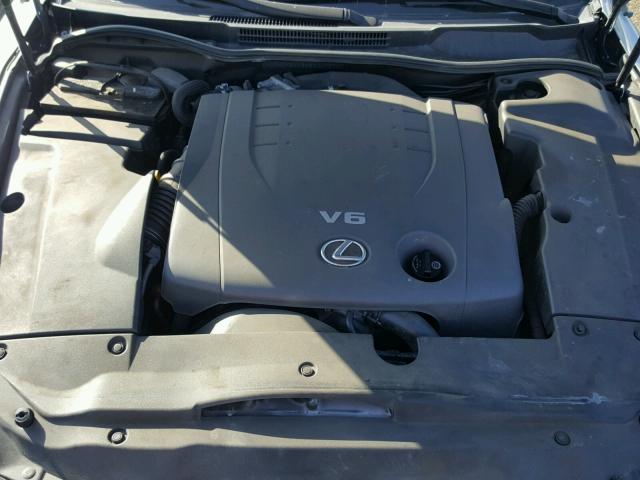 JTHCK262365004727 - 2006 LEXUS IS 250 SILVER photo 7