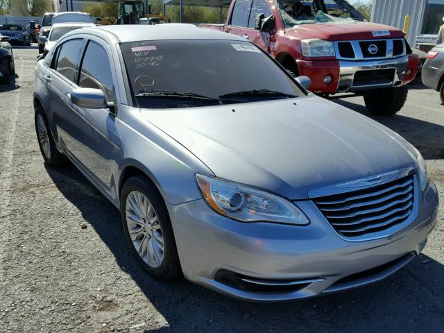 1C3CCBAB8DN671154 - 2013 CHRYSLER 200 LX GRAY photo 1