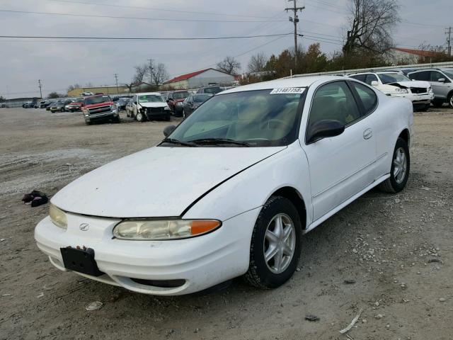 1G3NL12E84C241515 - 2004 OLDSMOBILE ALERO GL WHITE photo 2