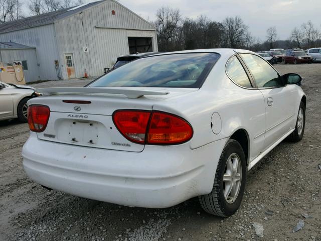 1G3NL12E84C241515 - 2004 OLDSMOBILE ALERO GL WHITE photo 4