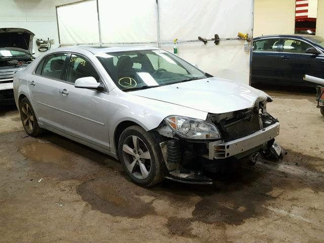 1G1ZC5E06CF213078 - 2012 CHEVROLET MALIBU 1LT SILVER photo 1