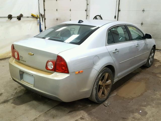 1G1ZC5E06CF213078 - 2012 CHEVROLET MALIBU 1LT SILVER photo 4