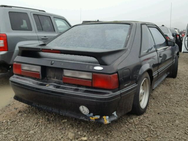 1FACP42E0LF135687 - 1990 FORD MUSTANG GT BLACK photo 4