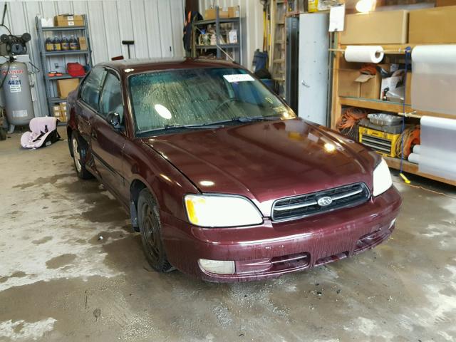 4S3BE635X17210814 - 2001 SUBARU LEGACY L MAROON photo 1