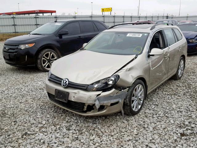 3VWPL7AJ1EM611131 - 2014 VOLKSWAGEN JETTA TDI GOLD photo 9