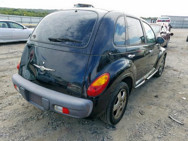 3C8FY68B12T229528 - 2002 CHRYSLER PT CRUISER BLACK photo 4