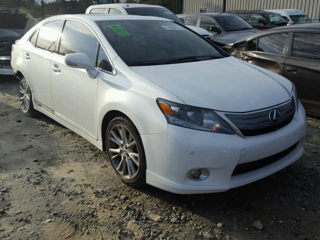 JTHBB1BA5A2025818 - 2010 LEXUS HS 250H WHITE photo 1