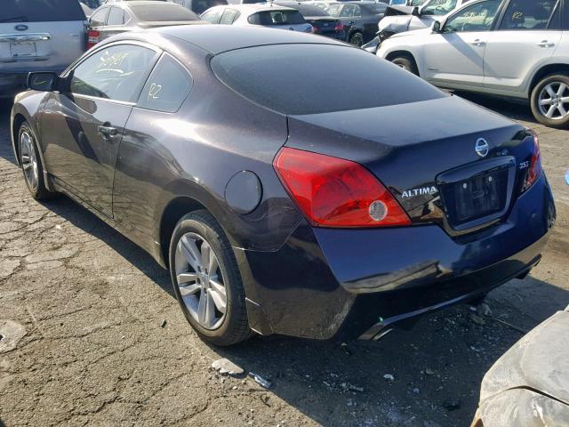 1N4AL2EP1DC289459 - 2013 NISSAN ALTIMA S BLACK photo 3