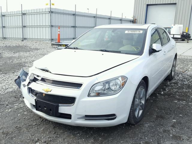 1G1ZD5EU2BF361100 - 2011 CHEVROLET MALIBU 2LT WHITE photo 2