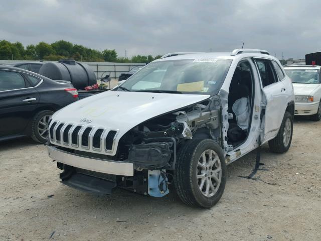 1C4PJLCB1FW781353 - 2015 JEEP CHEROKEE L WHITE photo 2