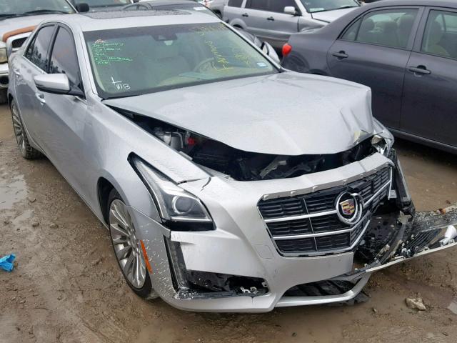 1G6AX5SX6E0152866 - 2014 CADILLAC CTS LUXURY SILVER photo 1