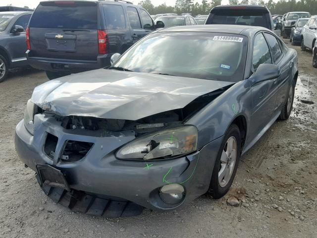 2G2WP522651334258 - 2005 PONTIAC GRAND PRIX GRAY photo 2