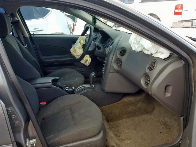 2G2WP522651334258 - 2005 PONTIAC GRAND PRIX GRAY photo 5