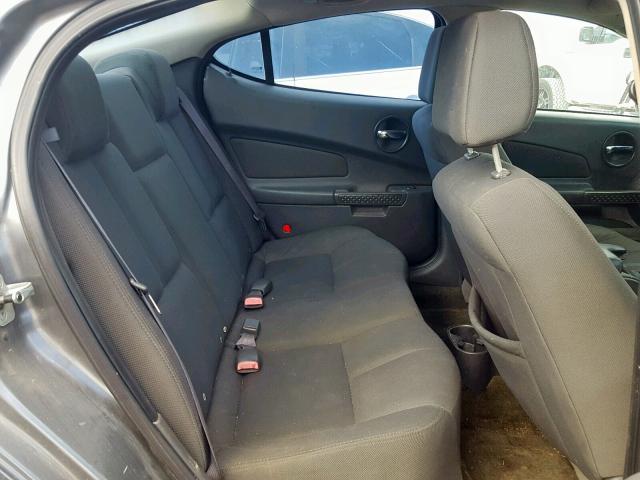 2G2WP522651334258 - 2005 PONTIAC GRAND PRIX GRAY photo 6