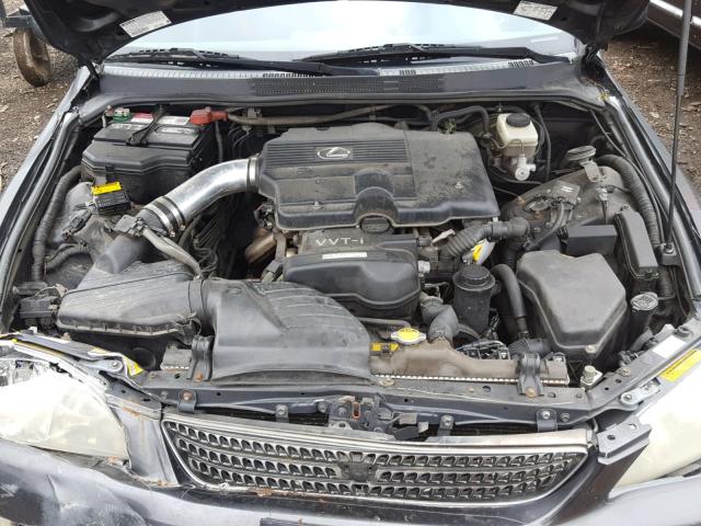 JTHBD192120059485 - 2002 LEXUS IS 300 GRAY photo 7