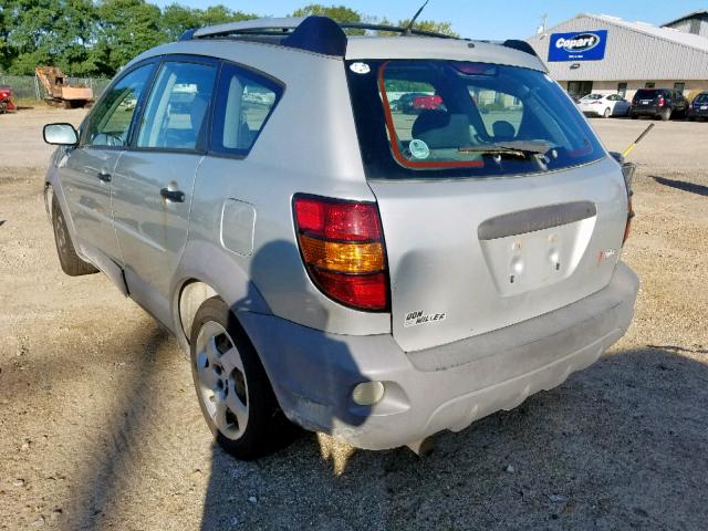 5Y2SL62823Z419666 - 2003 PONTIAC VIBE SILVER photo 3