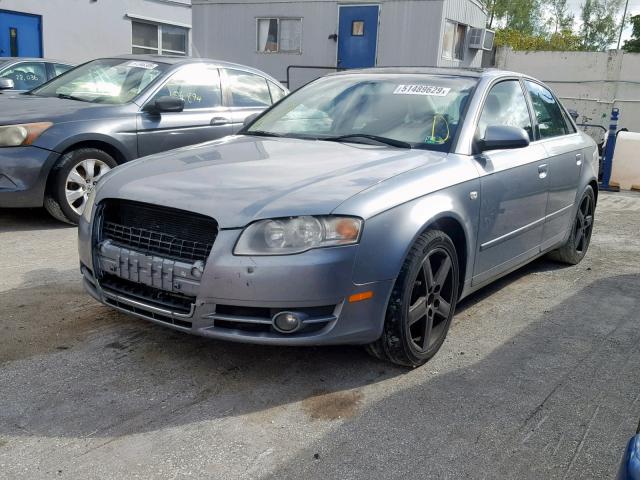 WAUDF68E95A450831 - 2005 AUDI A4 2.0T QU SILVER photo 2