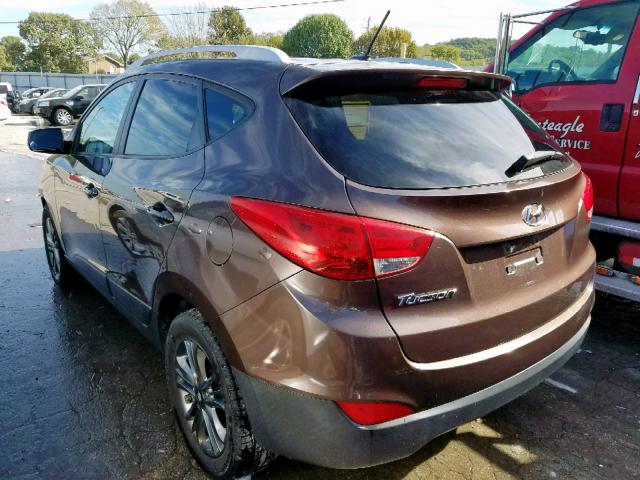 KM8JU3AG8FU987546 - 2015 HYUNDAI TUCSON LIM GRAY photo 3