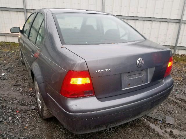 3VWRK69M63M069932 - 2003 VOLKSWAGEN JETTA GL GRAY photo 3