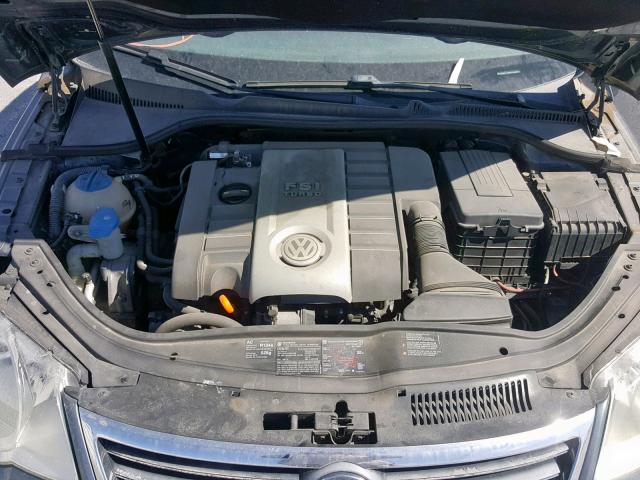 WVWBA71F57V028648 - 2007 VOLKSWAGEN EOS 2.0T GRAY photo 7