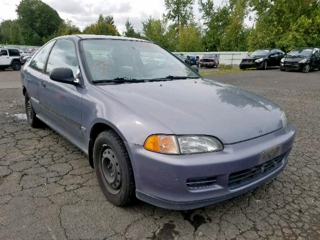 2HGEJ2228SH511470 - 1995 HONDA CIVIC DX PURPLE photo 1