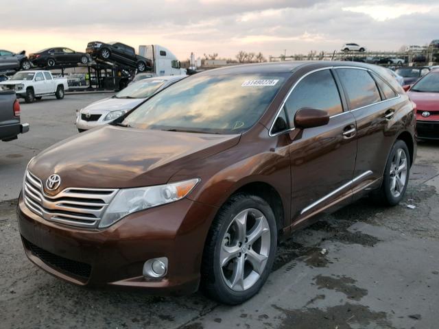 4T3BK3BB3AU043473 - 2010 TOYOTA VENZA BASE BROWN photo 2