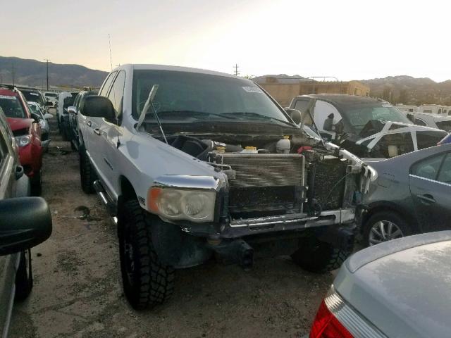 1D7HU18D75J514598 - 2005 DODGE RAM 1500 S WHITE photo 9