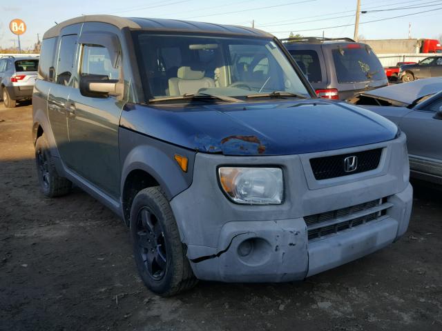 5J6YH28593L014919 - 2003 HONDA ELEMENT EX GREEN photo 1