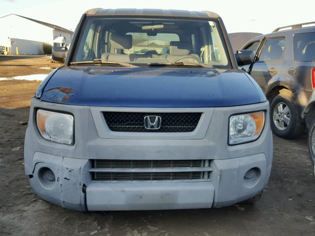 5J6YH28593L014919 - 2003 HONDA ELEMENT EX GREEN photo 9