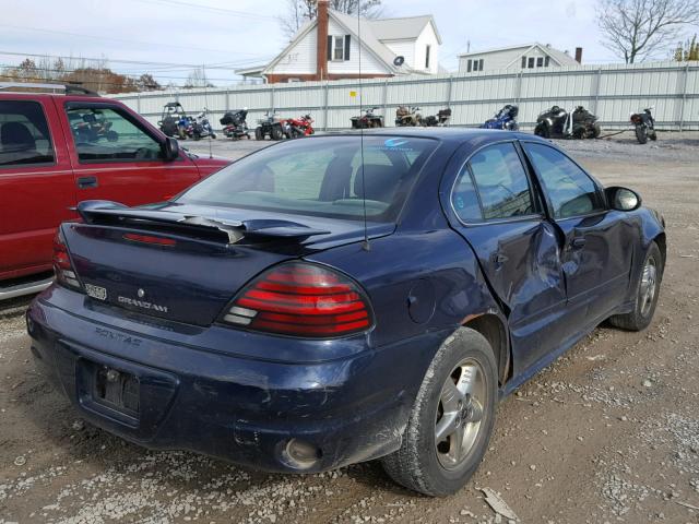 1G2NF52E44M670597 - 2004 PONTIAC GRAND AM S BLUE photo 4