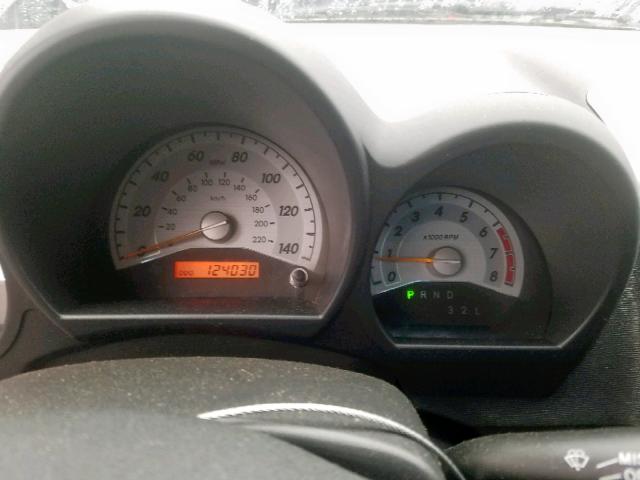 JTKDE167X80262741 - 2008 TOYOTA SCION TC ნაცრისფერი ფოტო 8