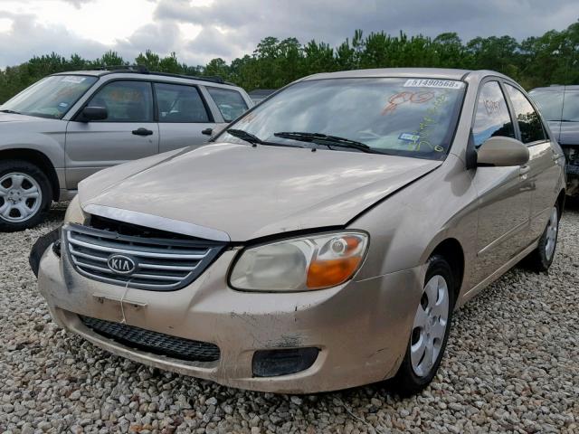 KNAFE121385493398 - 2008 KIA SPECTRA EX TAN photo 2