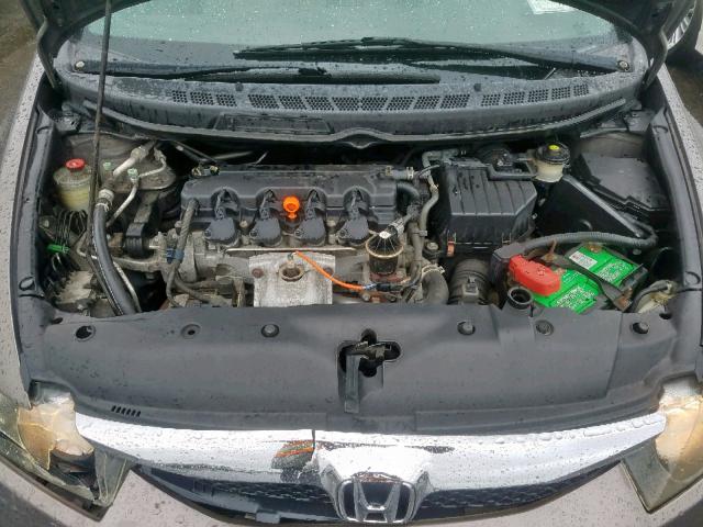 2HGFA16919H519300 - 2009 HONDA CIVIC EXL 灰色 照片 7