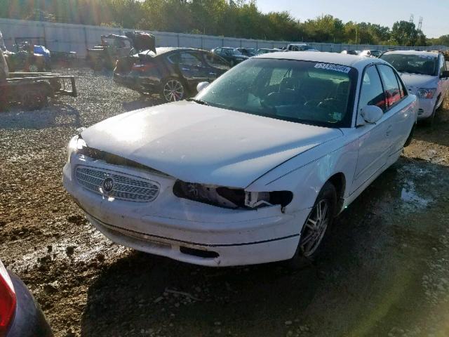 2G4WB52K431125975 - 2003 BUICK REGAL LS WHITE photo 2