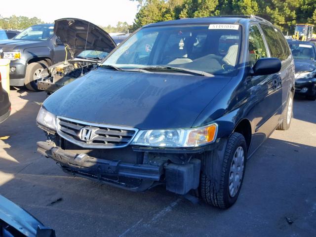 5FNRL18534B006421 - 2004 HONDA ODYSSEY LX GRAY photo 2