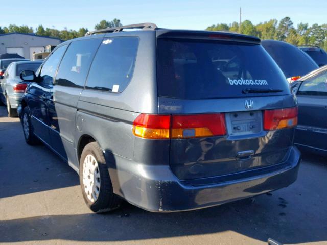 5FNRL18534B006421 - 2004 HONDA ODYSSEY LX GRAY photo 3