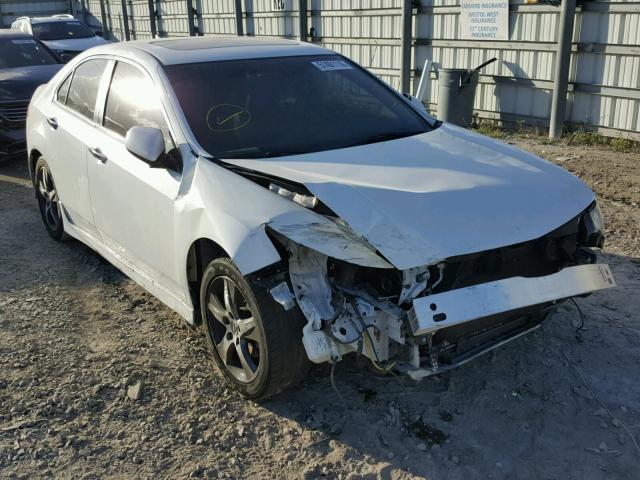 JH4CU2F88CC028267 - 2012 ACURA TSX SE WHITE photo 1