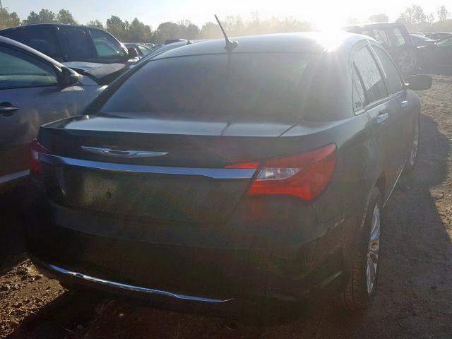 1C3CCBCG6DN684607 - 2013 CHRYSLER 200 LIMITE BLACK photo 4