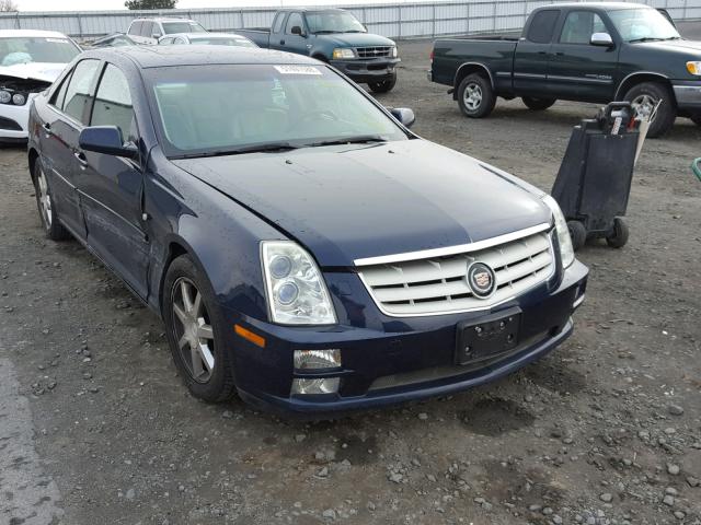 1G6DC67A250172387 - 2005 CADILLAC STS BLUE photo 1