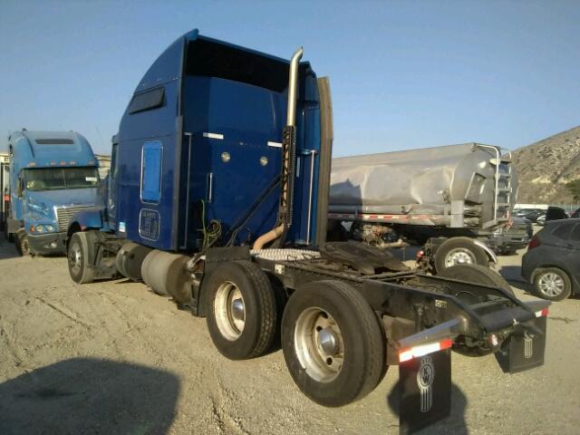 1XKAD49X5DR356692 - 2013 KENWORTH CONSTRUCTI BLUE photo 3