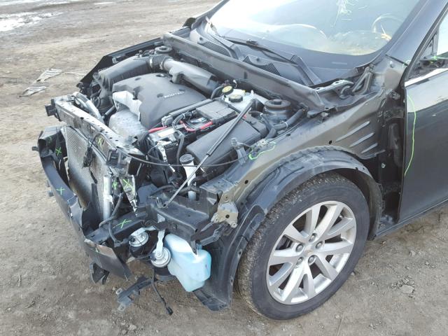 1G11F5SL0FF126722 - 2015 CHEVROLET MALIBU LTZ გრაფიტი ფოტო 9