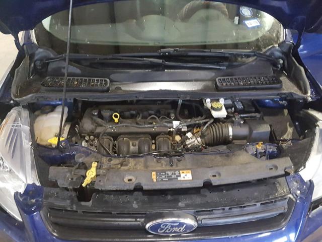 1FMCU0F7XEUB28716 - 2014 FORD ESCAPE S BLUE photo 7