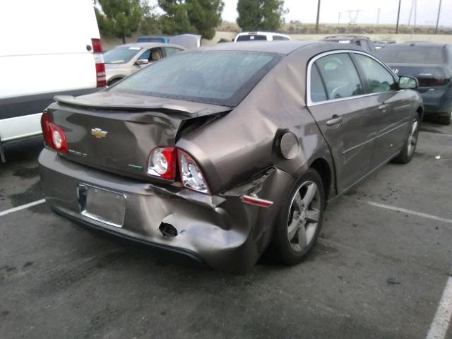 1G1ZC5EU6BF384169 - 2011 CHEVROLET MALIBU 1LT BROWN photo 4