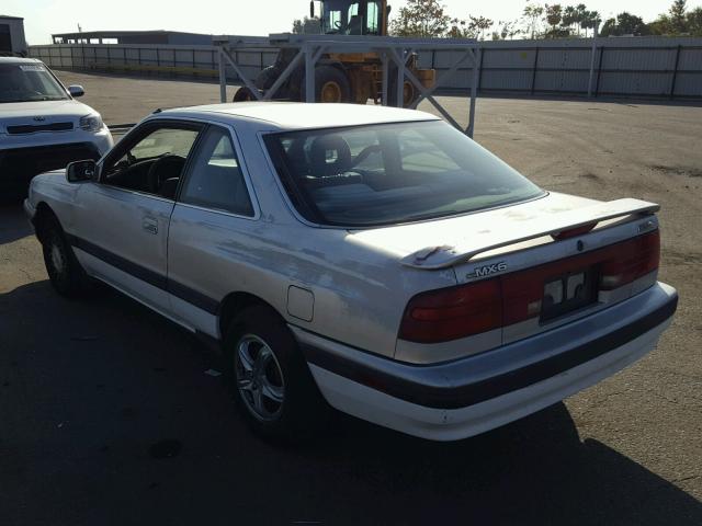 1YVGD31B6M5167809 - 1991 MAZDA MX-6 SILVER photo 3