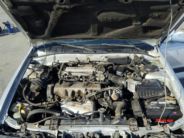 1YVGD31B6M5167809 - 1991 MAZDA MX-6 SILVER photo 7