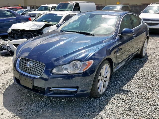 SAJWA0GB2ALR77026 - 2010 JAGUAR XF PREMIUM BLUE photo 2