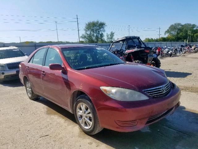 4T1BF32K26U119494 - 2006 TOYOTA CAMRY LE RED photo 1